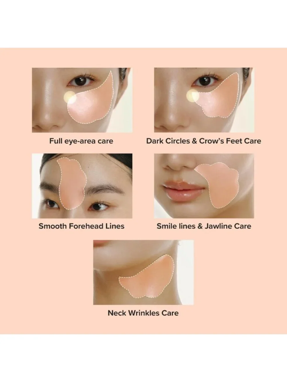 Revive Under Eye Patches with Retinal & Ginseng for Puffiness, Fine Lines - 60